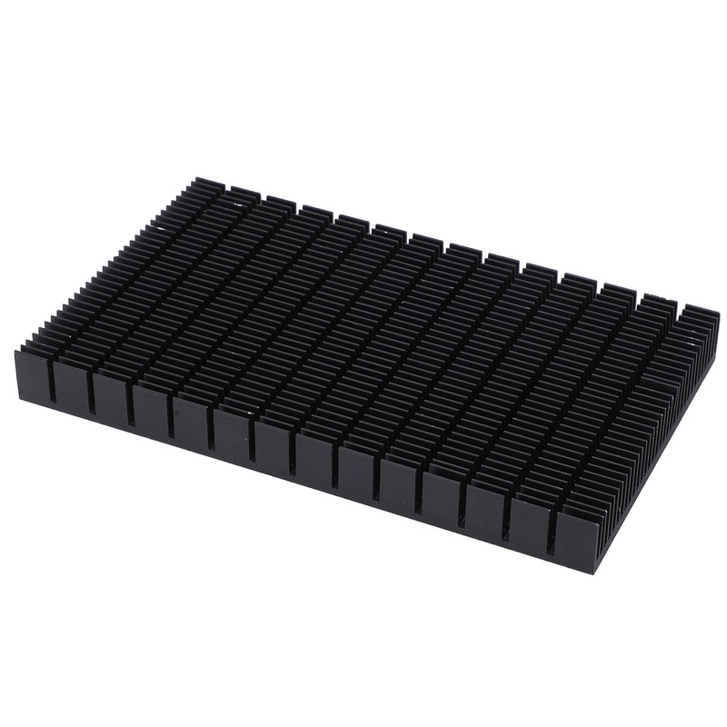 Heat Sink Aluminum Black Cooler Heat Board Radiator Heatsink Power