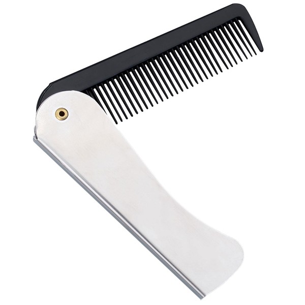 Men's Beard Comb, Pocket Comb, Folding Comb, Mini Comb, Pocket