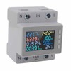 DIN Rail Voltage Current Meter 170‑270V 0‑63A Digital Display Energy