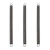 3 pieces 150 mm tension spring, spring steel tension springs,