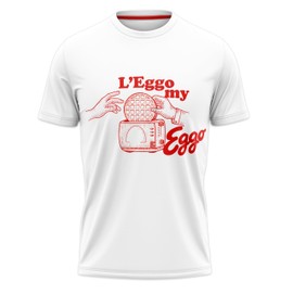 Kellogg’s Mens Cheez-it, Eggo & Frosted Flakes 2-pc Lounge Set With Tee & Lounge Pant in Gift Box, Multiple Designs in S-xl 2-piece Set Eggo M