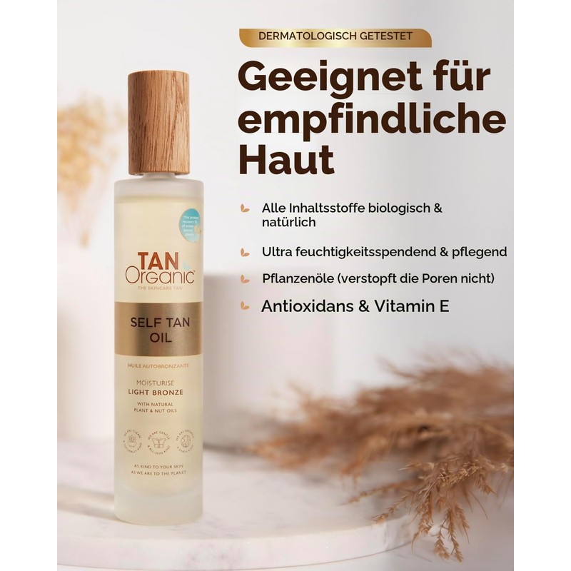 TanOrganic Self Tan Oil 100ml