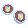 Forever Collectibles UK Limited Aston Villa Two Pack Coaster Set,Blue