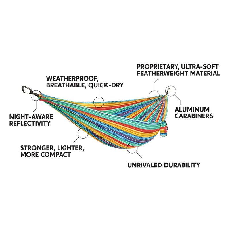 GRAND TRUNK TrunkTech Double Hammock - Vibin