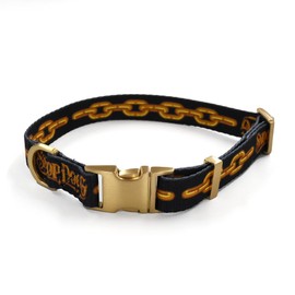 Snoop Doggie Doggs Deluxe Pet Collar, Off The Chain, Small