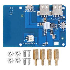 UPS Lipo Battery Expansion Board Independent Field Power Supply Dual USB Output Fit for Raspberry Pi3