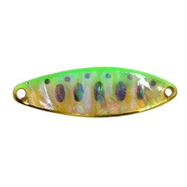 Field Hunter Spoon Developed Shell 1.3 inches (32 mm) 0.1 oz (3 g) G. Green Yamame B2 Lure
