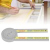 Protractor, Woodworking Protractor, Protractor Ruler, Highly Accurate Woodworking Goniometer Measuring