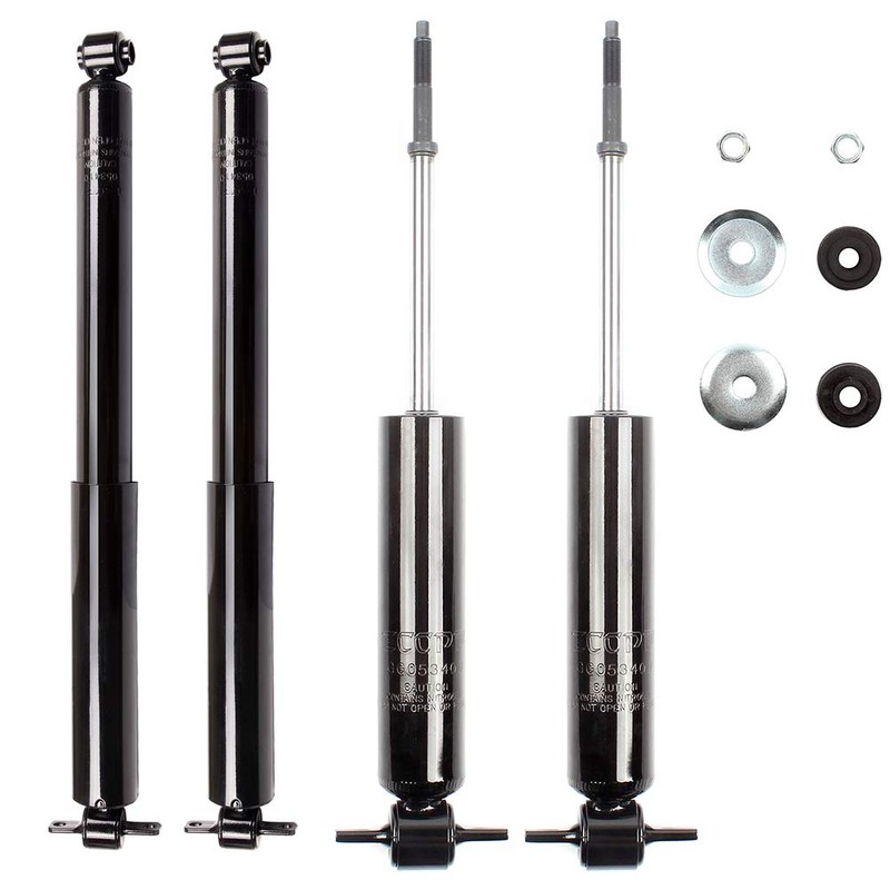 Front Rear Shocks Struts (4Pcs) Abrillvt Struts Shock Absorbers Fits