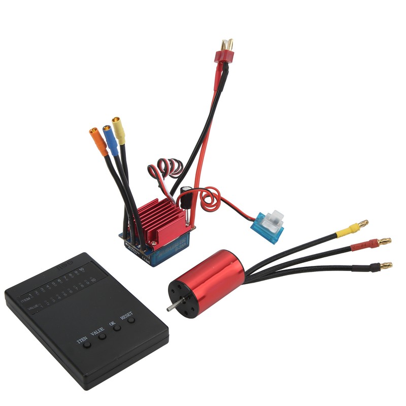 S2440 4000KV Brushless Motor Combo 35A ESC Programming Card Upgrade