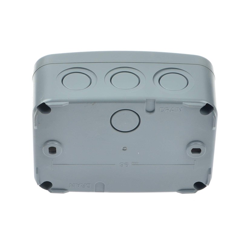 KCMYTONER Weatherproof Junction Box Square Electrical Project Enclosure with 20mm