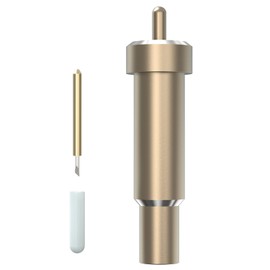 LIKART Premium Fine Point Blade With Housing Works Perfectly for Cricut Maker 3/Maker/Explore 3/Air 2/Air/One, Gold, Cut Cuts Glitter Vinyl/Cardstock/Faux Leather/Adhesive Foi/Vellum,And More