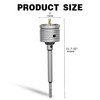 METOTY 3" Concrete Hole Saw,75mm Masonry Hole Saw, with 220mm