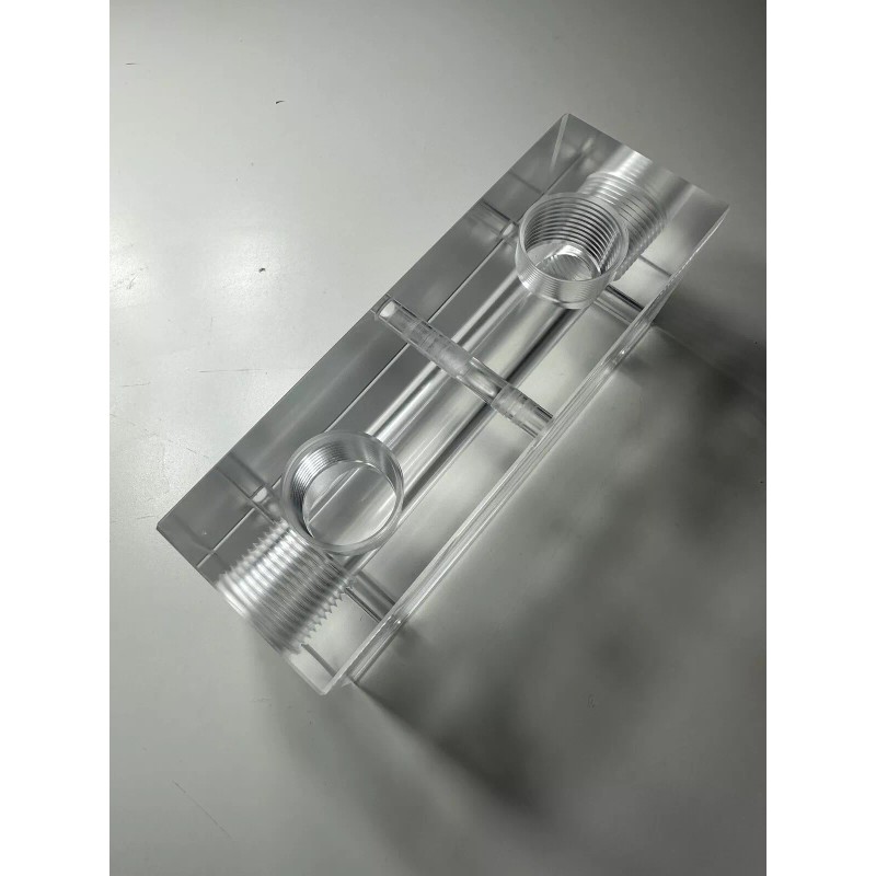 Generic 3/4” Clear Softwashing Manifold 2 Port