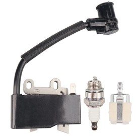 A411000140 A411000141 Ignition Coil with Spark Plug for Echo SRM-210 SRM-210iHC150 HC151 GT200 PE200 SRM211 SRM225 PE201 GT201i PPF210 PPF211 Trimmer