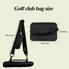 AfitLulu Golf Club Bag, Foldable Golf Travel Bag for 3-5