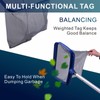 POOLAZA Pool Skimmer Net, Larger Capacity Pool Net Skimmer with