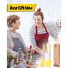 Pack of 2 Silicone Solid Turner, Non Stick Slotted Kitchen