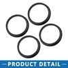 A ABSOPRO Hub Centric Rings 73.1 to 64.1mm Plastic Black