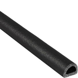 TRIM-LOK D-Shaped Rubber Seal with High Tack Tape, 0.312-Inch Height, 0.468-Inch Width, 25-Foot Length, EPDM Foam Weather Stripping for Door Frame, Window Insulation, Cars, Trucks, RVs, and Boats