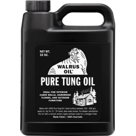 Walrus Oil Aceite Muebles Exterior 32 Oz/946ml 100% Natural
