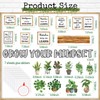 Qilery Bookshelf Bulletin Board Set Grow Your Mindset Motivational Classroom