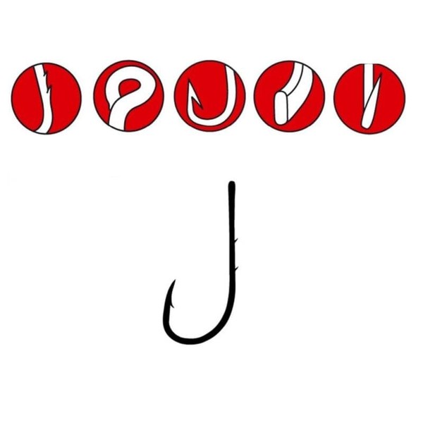 Gamakatsu – LS – 5213 N Hook – with Eye