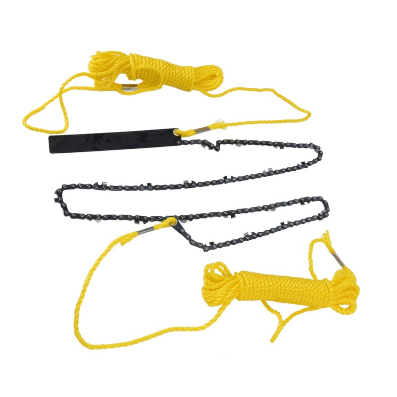48 Inch Tree Limb Hand Rope Chain Saw 63 Teeth