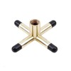 VANLAN Billiards Pool Cue Stick Brass Bridge Head, Billiards Pool