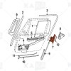 Unbranded Front Left Driver Side 1/2 Door Lock Latch fit