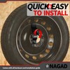 Wall Mount Spare Tire Holder Mount, Upgraded Spare Wheel Carrier,