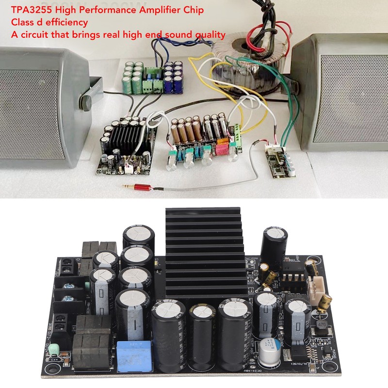 HIFI Digital Power Amplifier Board Professional 2.0 Channel Class D