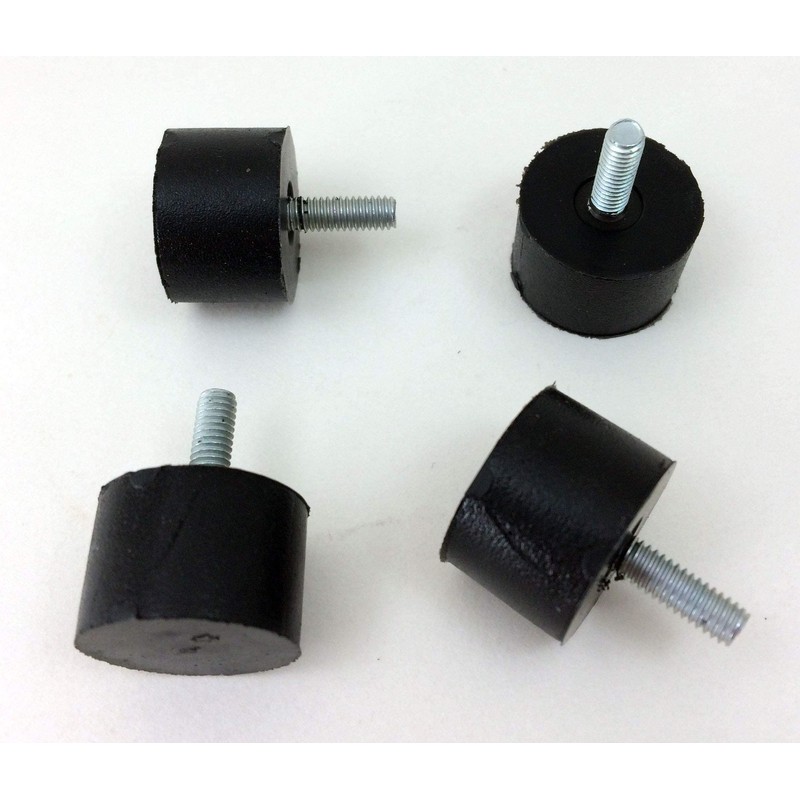 Isolate It!: Sorbothane Male Vibration Stud Bumper Mount - #8-32