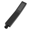 Matte Black Brass Chromeplated Handheld Shower Head Bathroom Sprayer Handshower
