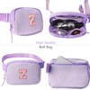 Belt Bag Fanny Pack for Girls - Women Initial Crossbody