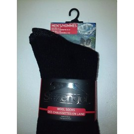Slazenger Mens Wool Socks sock size 10-13, shoe size 6-12 1/2  NEW, 2 pair pack