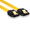 BIGtec SATA Cable 0,15m gelb gerade/gerade