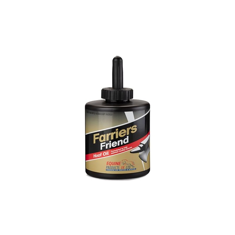 Equine Products Farriers Friend Hoof Oil 800ml with Brush