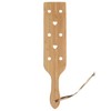 HILAZA Bamboo Wood Paddle, 13.3 Inch Wooden Paddle with Airflow