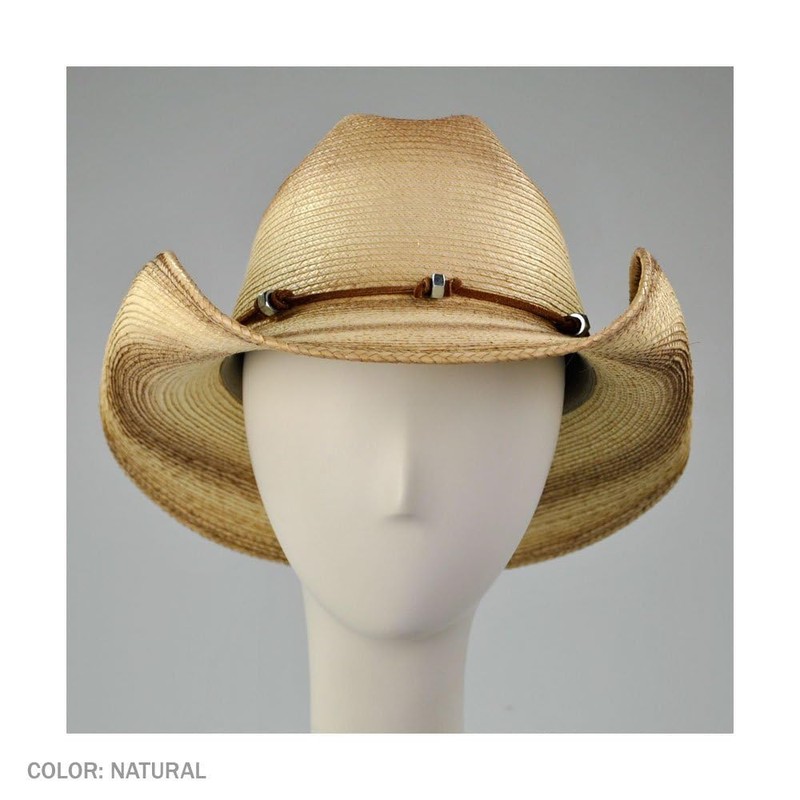 Nuts and Bolts Guatemalan Palm Leaf Straw Hat (7-1/8) Natural