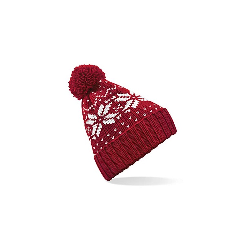 Beechfield - Fair Isle Snowstar® Beanie - Elegant Design -