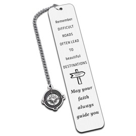 Christian Bookmark, Easter Basket Stuffers Teen Girls, Confirmation Gifts for Teen Girls, Confirmation Gifts for Teenage Boys, Baptism Gifts for Boys, Christian Gifts for Men Women, Religious Bookmark