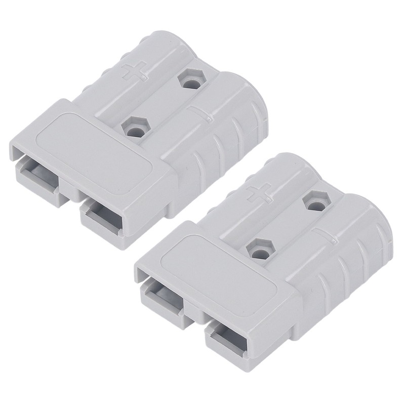2 Set Battery Quick Connector Kit PC Shell Silver Plated