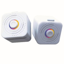 Nomo Smart Care Satellite Range Extender - Eliminate Dead Zones & Boost Signal - Motion & Light Detector - Works w/ Nomo Smart Care System - 2 Pack