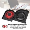 GPU Double Side Cooling Fan Computer Accessories Fit for GS65