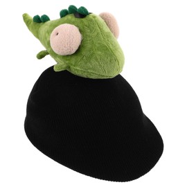 KOMBIUDA 1pc Ski Helmet Cover Cute Plush Animal Design for Ski Helmets Lightweight and Comfortable Outdoor Sports Accessory for Boys and Girls and Adults Fun Decorative Gear