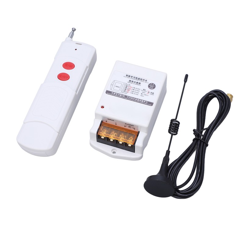 Remote Control Relay Switch Wireless RF Controller AC 380V for