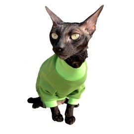 Kotomoda Cat's Cotton Sweater LIME (S)
