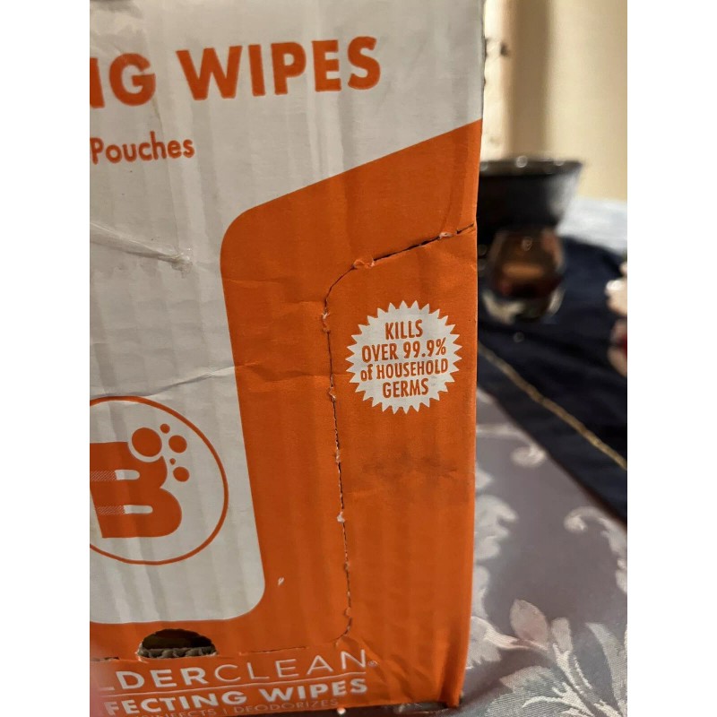 Boulder Clean Disinfecting Wipes, 72 Count Plant Based Cleaner; 1