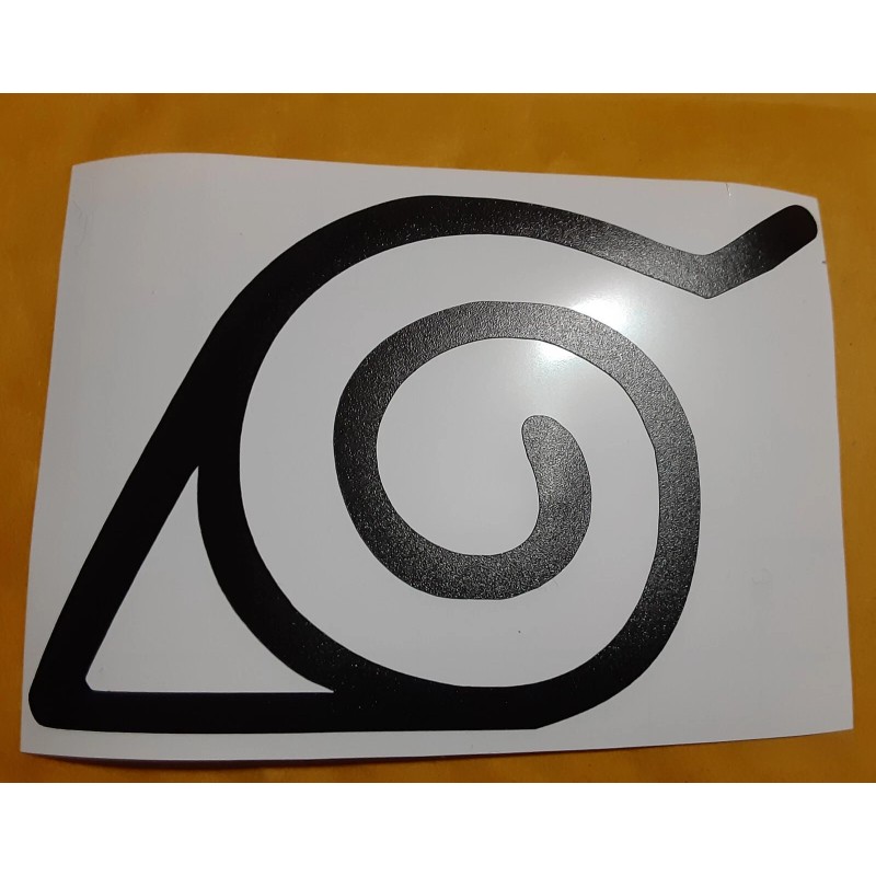 Naruto Leaf Village Symbol Sticker Vinyl Decal Windows/Laptop Waterproof!